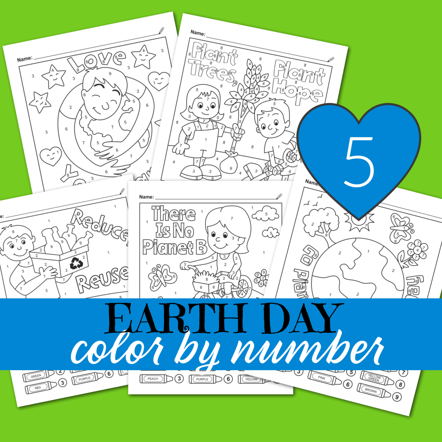 earth day coloring pages