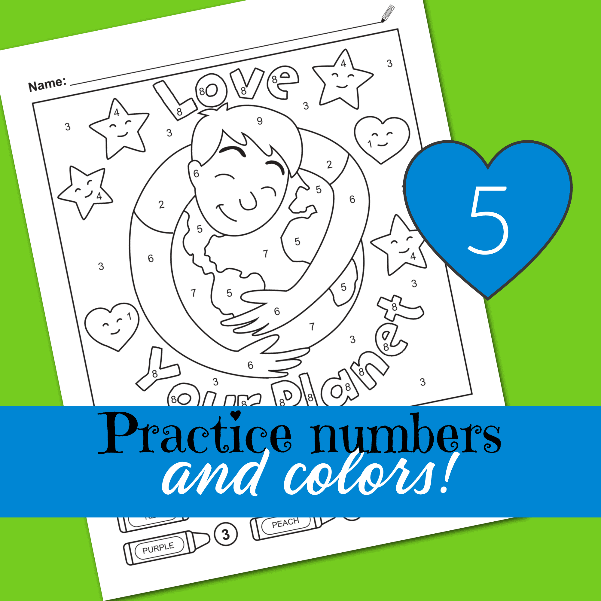 earth day coloring pages