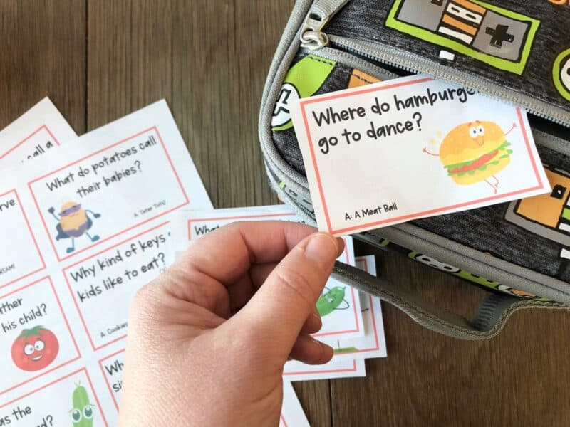 24 Free Printable Food Jokes for Kids!