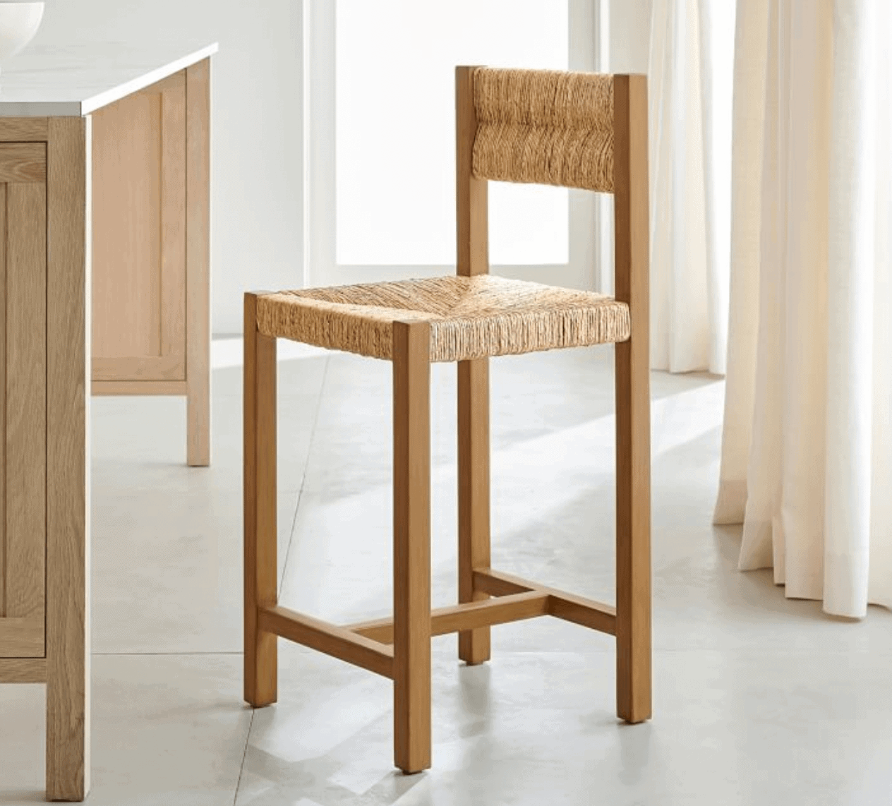 williams sonoma sullivan woven counter stool
