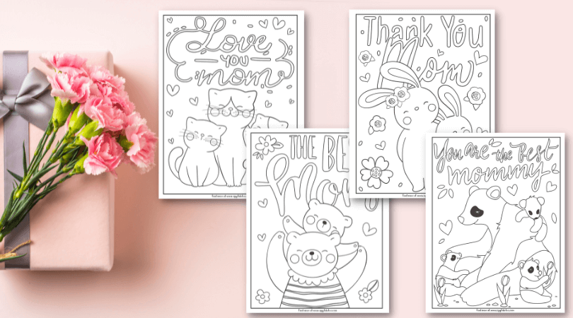 free mother's day coloring pages