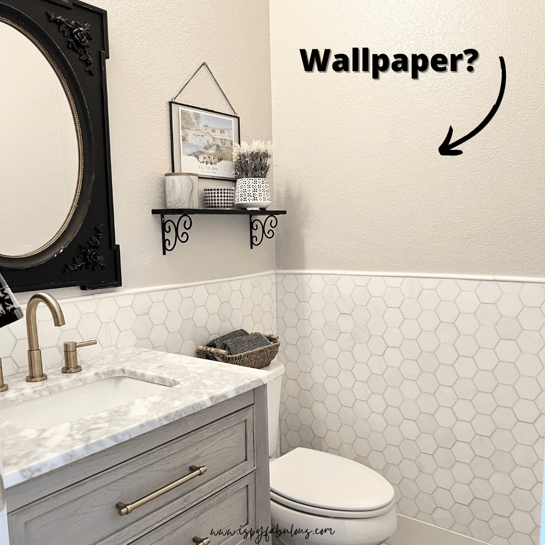 9 Best Black and White Wallpapers & A Bathroom Facelift - I Spy Fabulous 9 Best Black and White Wallpapers & A Bathroom Facelift - I Spy Fabulous