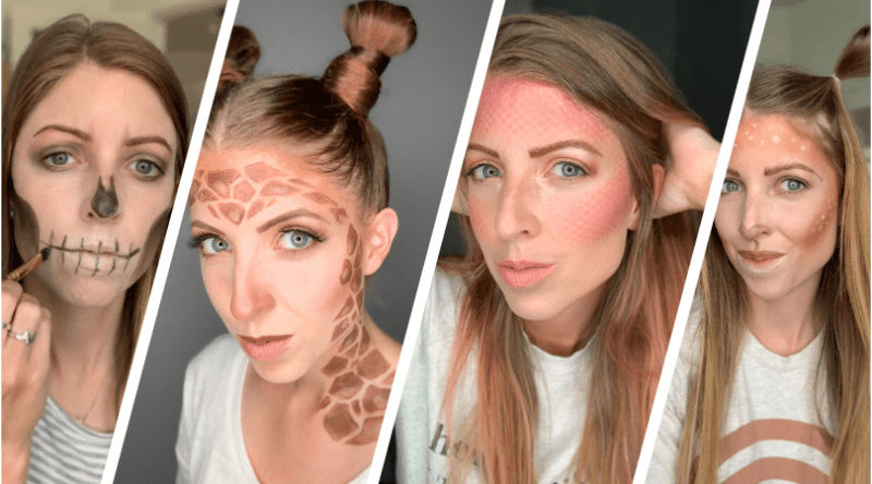 5 Cute Halloween Makeup Looks That Are So Easy