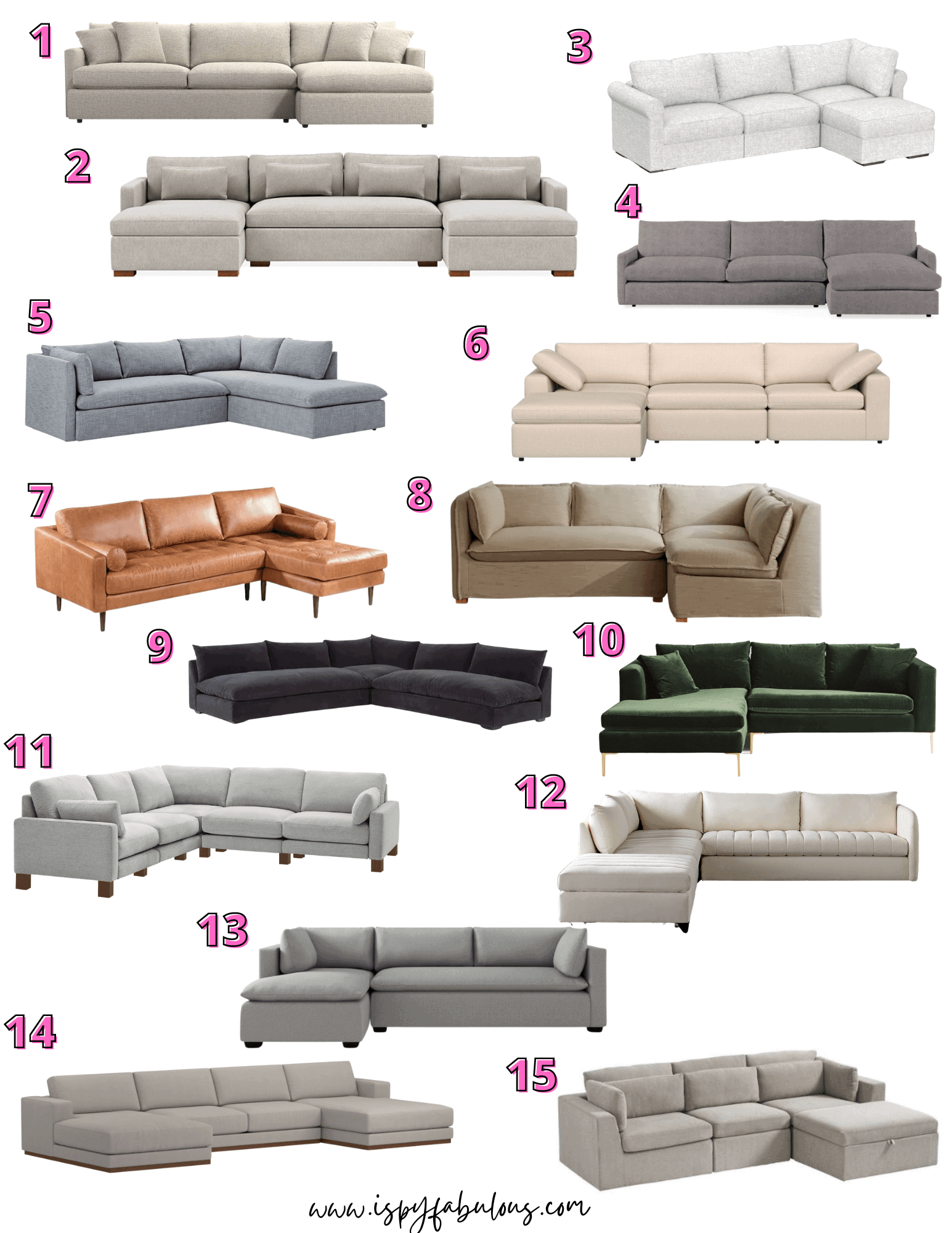 sectional sofas