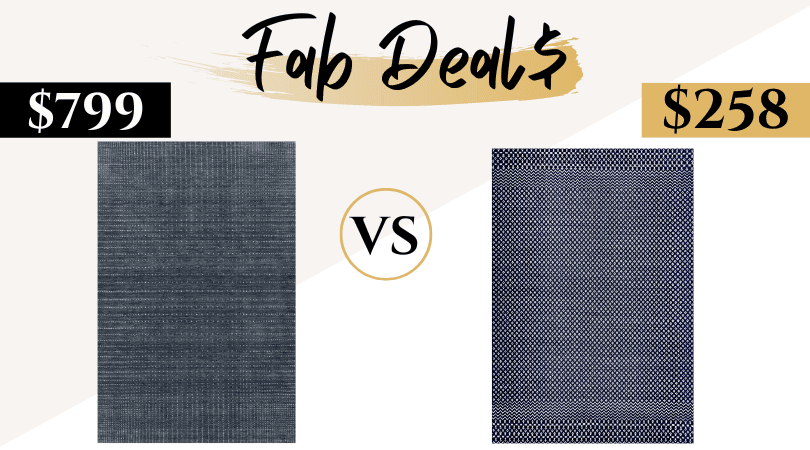 west elm rug dupes