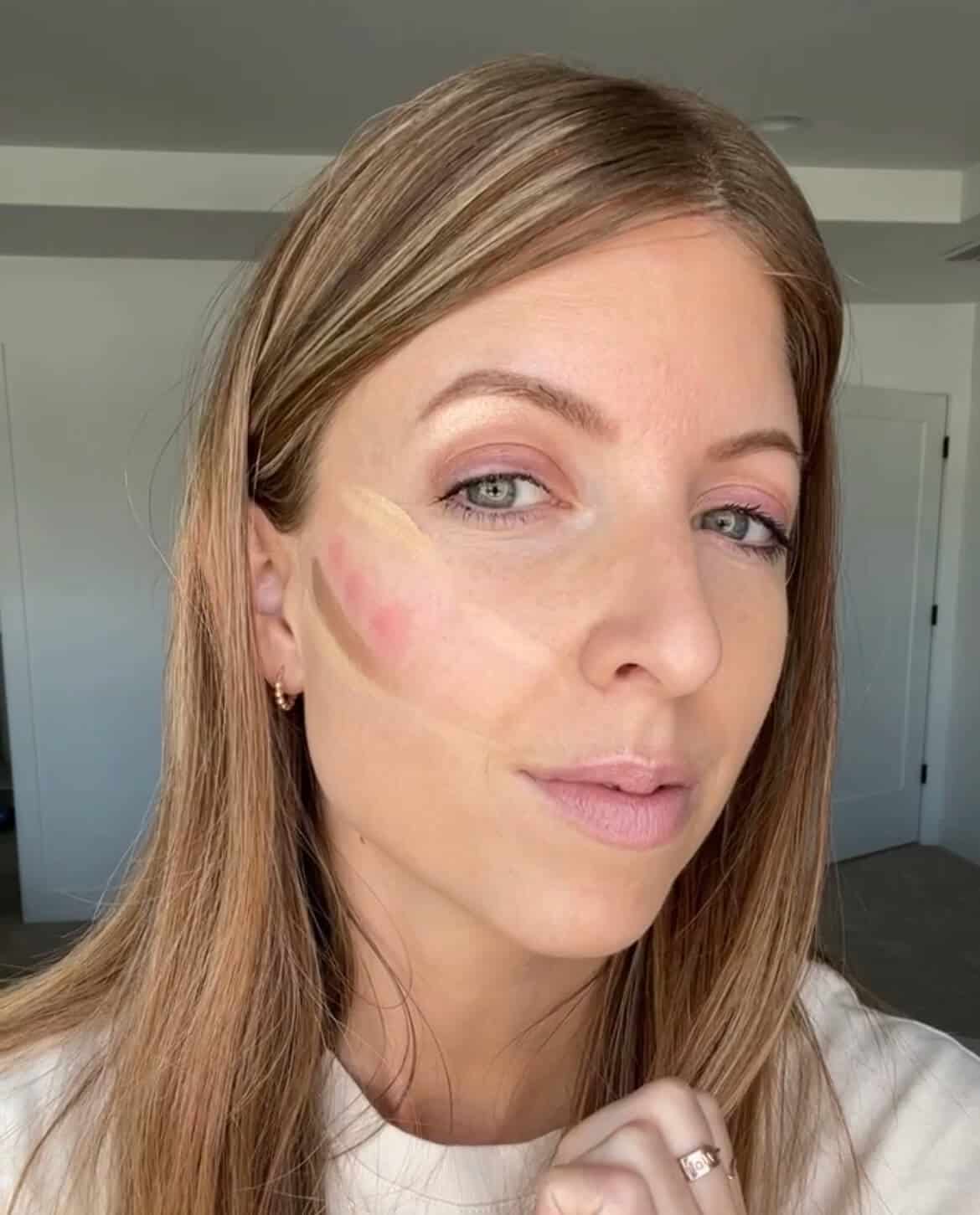 fake a facelift with makeup