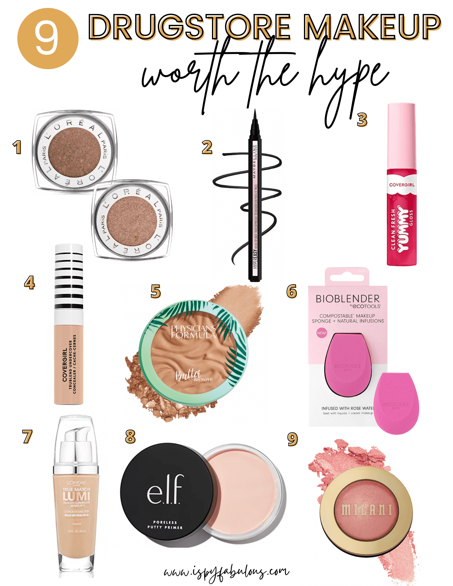 drugstore makeup worth the hype