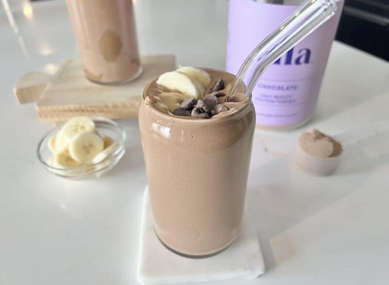 My Energizing Coffee Protein Breakfast Smoothie for Hair, Skin & Nail Health