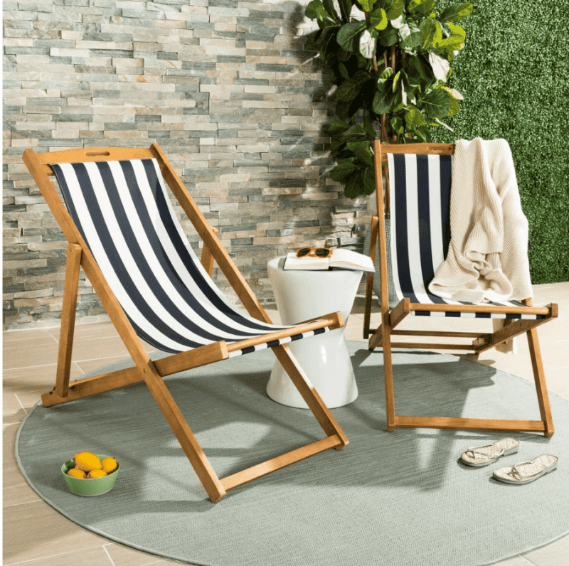 Splurge or Save: Serena & Lily Teak Sling Chair