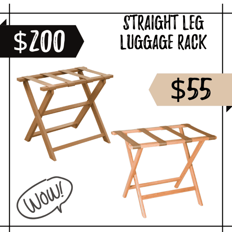 10 Chic Luggage Racks for a Swanky Guest Room ($40 and up!) - I Spy ...