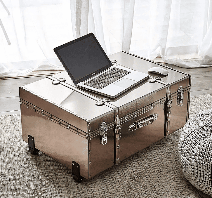 Splurge or Save: Pottery Barn Faux Leather Dorm Trunk & More Affordable Dorm Trunks