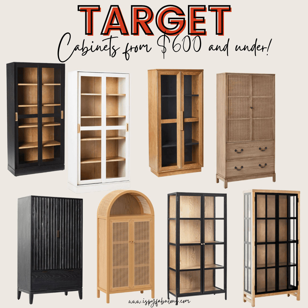 storage cabinets from target