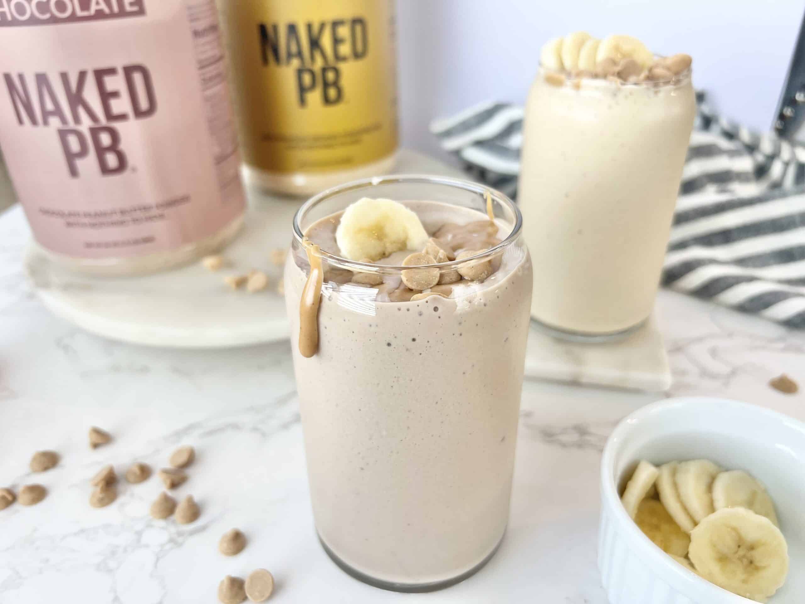 peanut butter banana smoothie