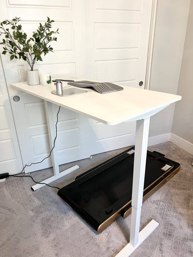 My Standing Desk & Walking Pad Home Office Setup