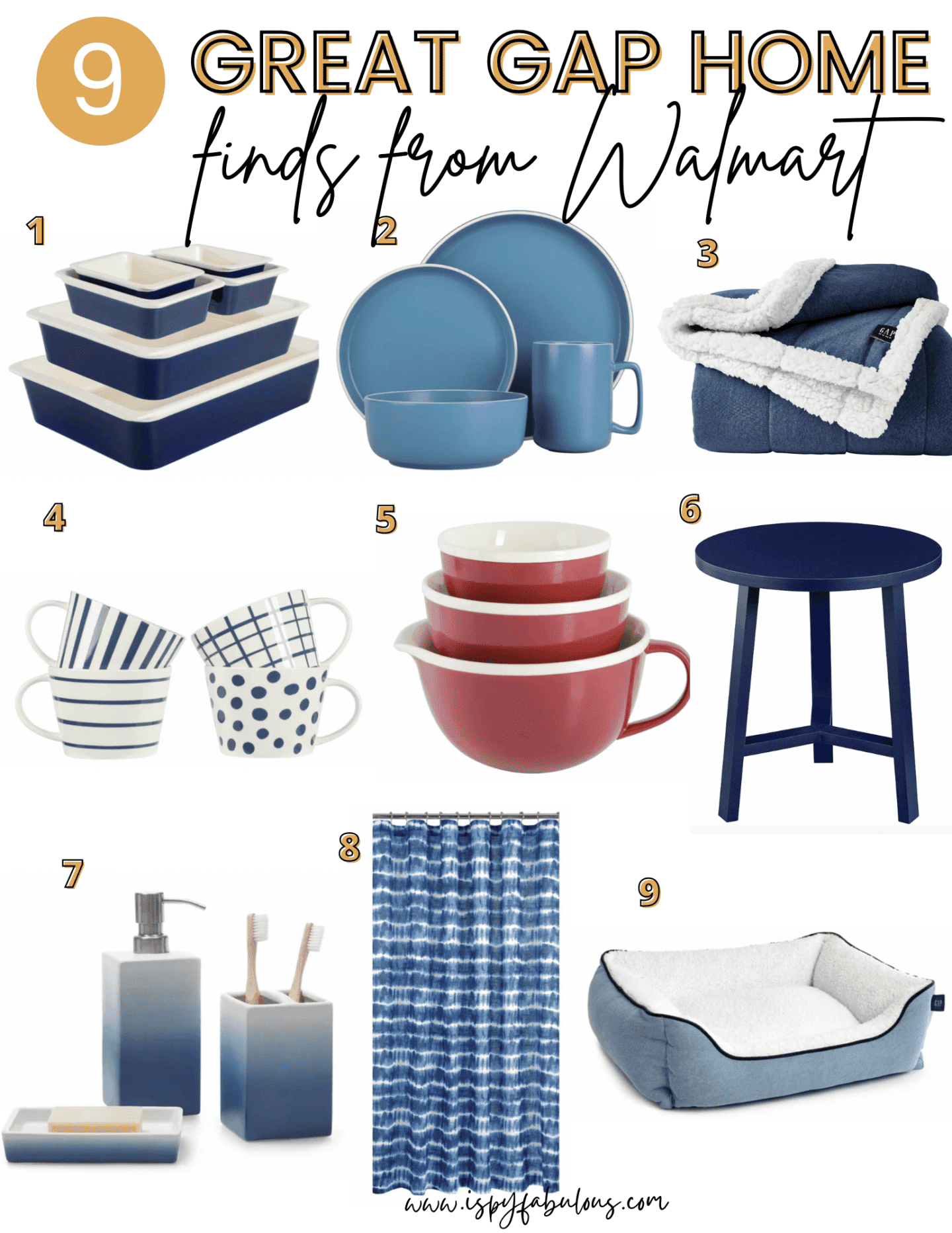 Collections Walmart 9 Best Finds From The Gap Home at Walmart Collection - I Spy Fabulous