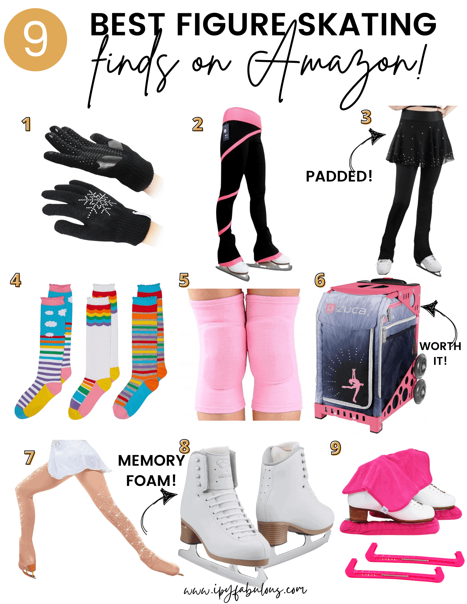 figure skating accessories 