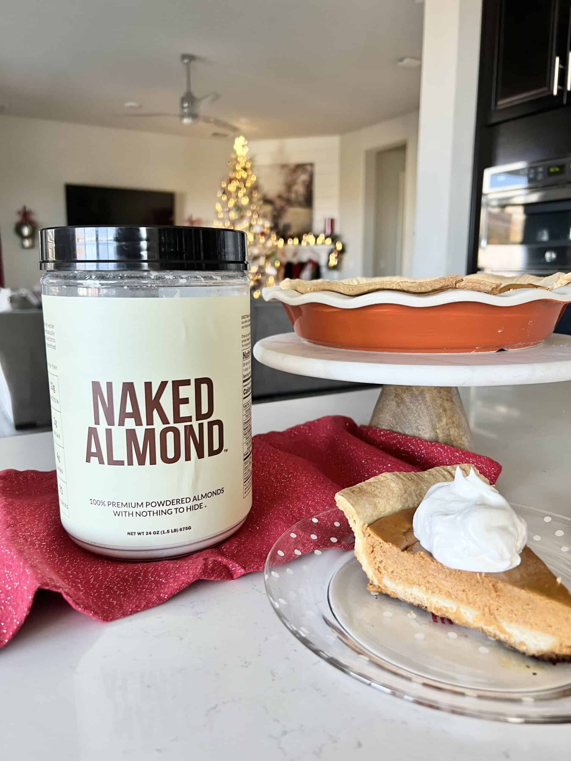 naked nutrition almond powder pie crust