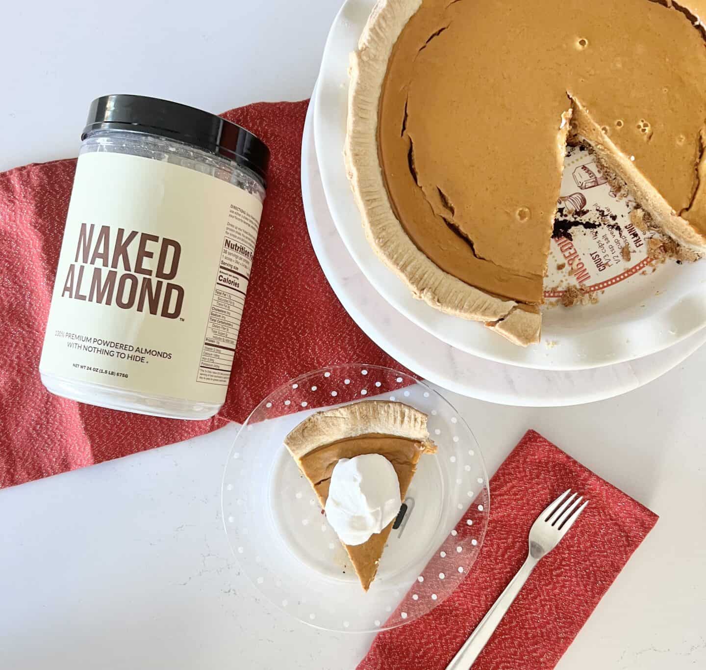 naked nutrition almond powder pie crust