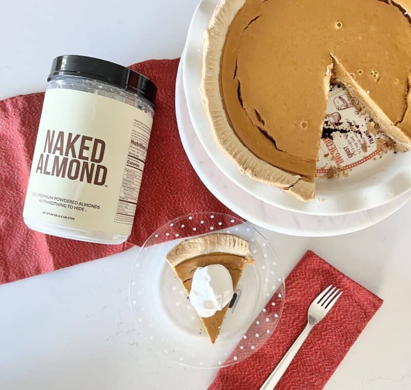 Easy Pie Crust with Naked Nutrition Almond Powder