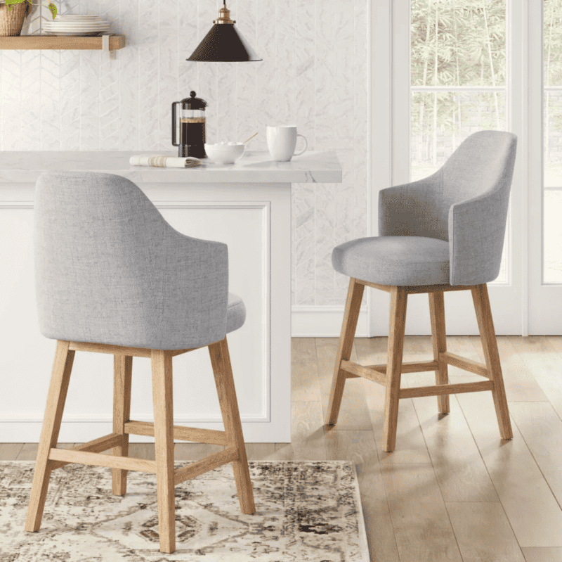 12 Chic Swivel Bar & Counter Stools You’ll Love