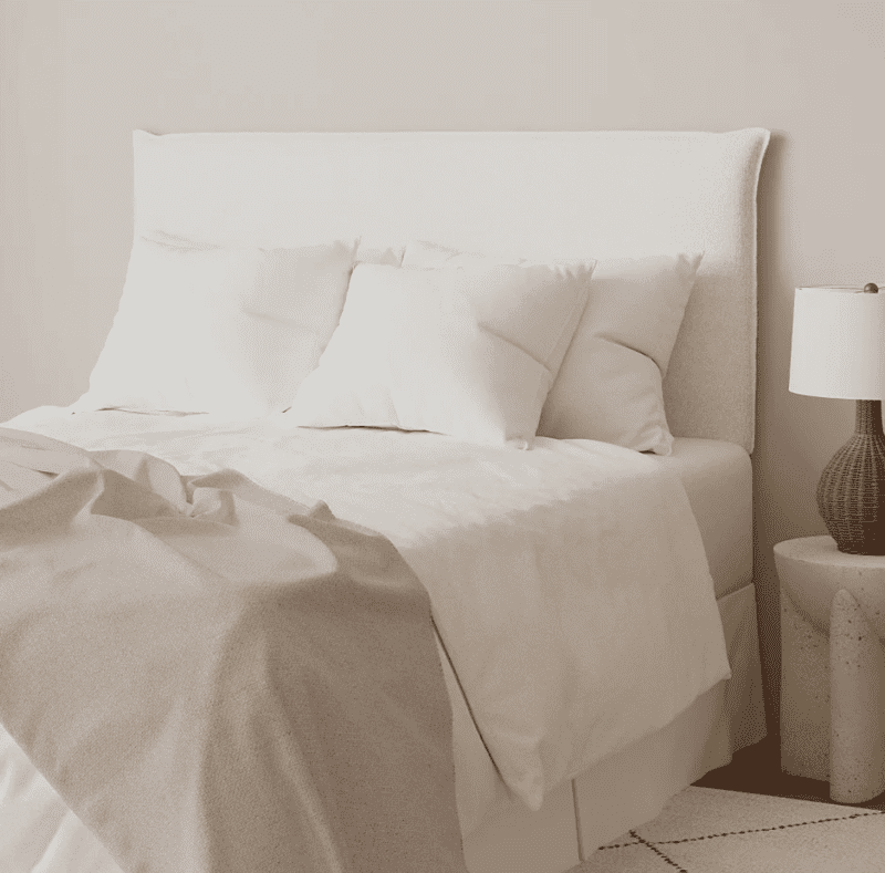 Splurge or Save: French Seam Upholstered Headboard