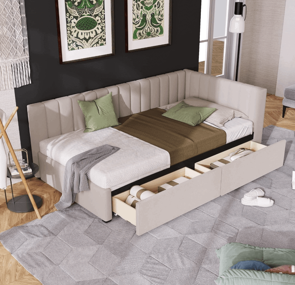 pottery barn avalon upholstered storage bed