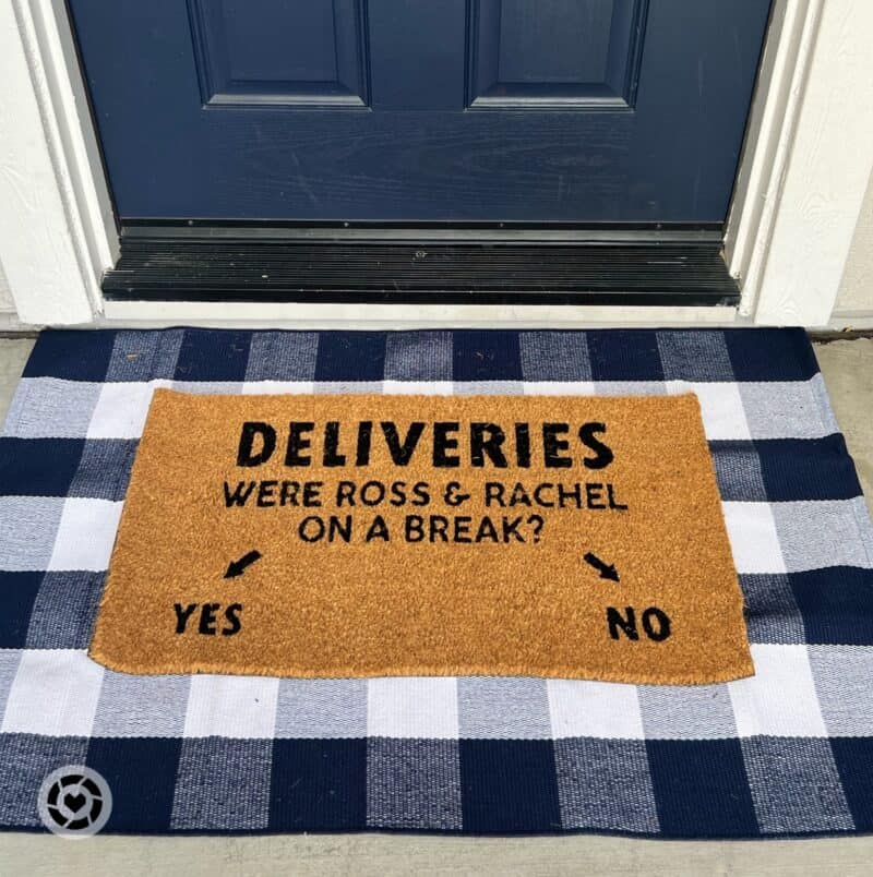 An Easy & Fun Doormat Refresh for Spring