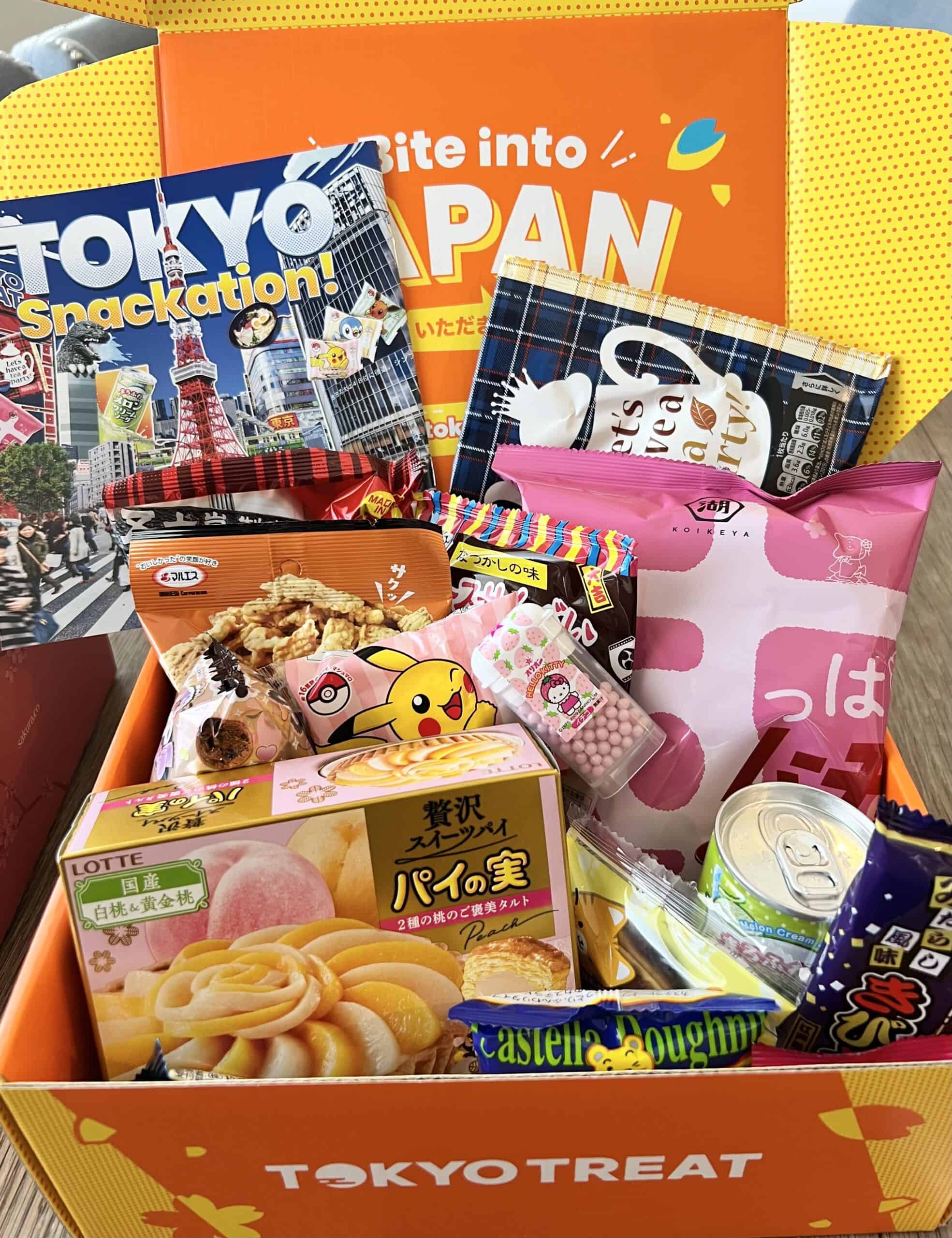Japanese snack boxes, TokyoTreat and Sakuraco