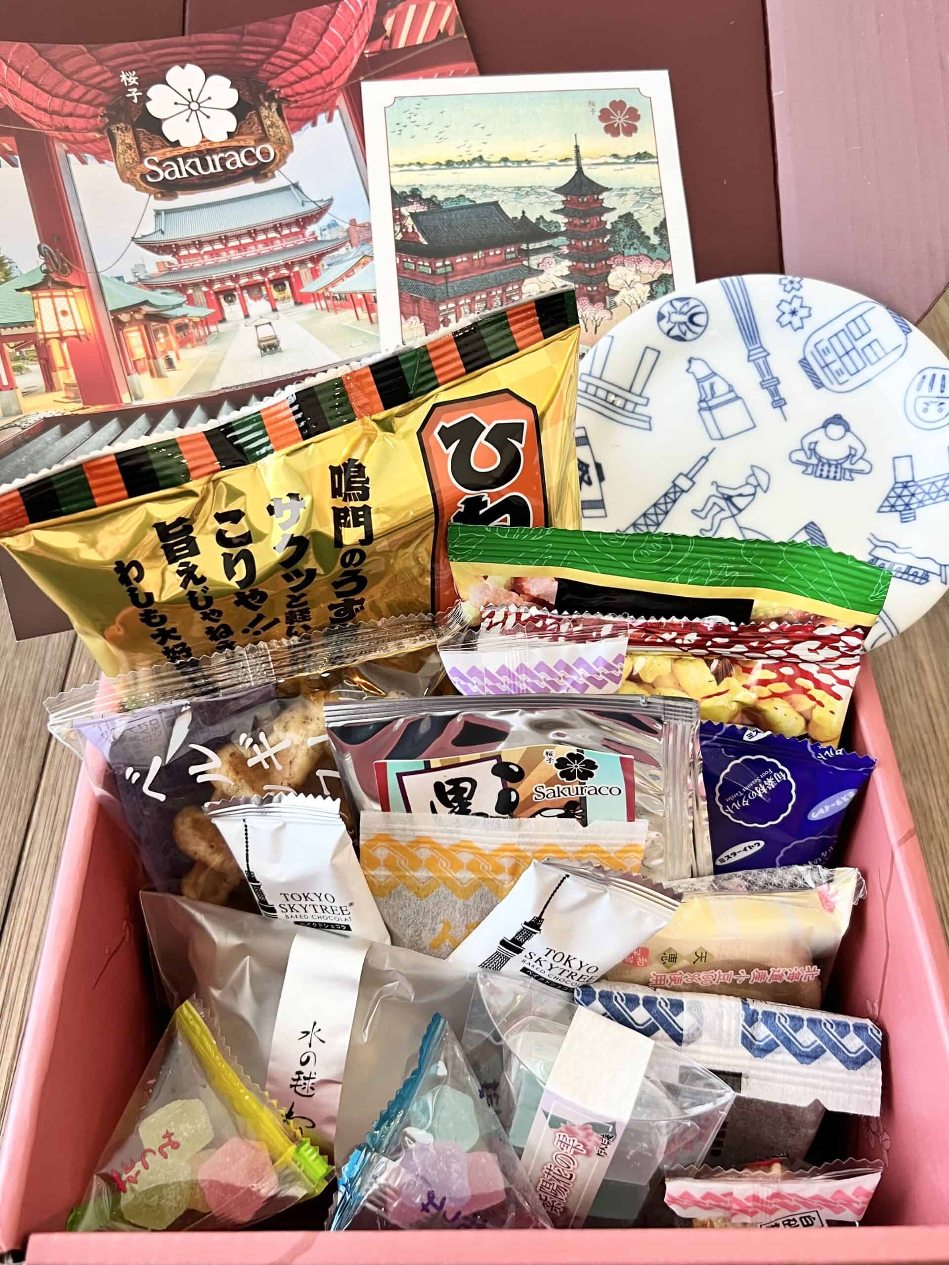 Japanese snack boxes, TokyoTreat and Sakuraco