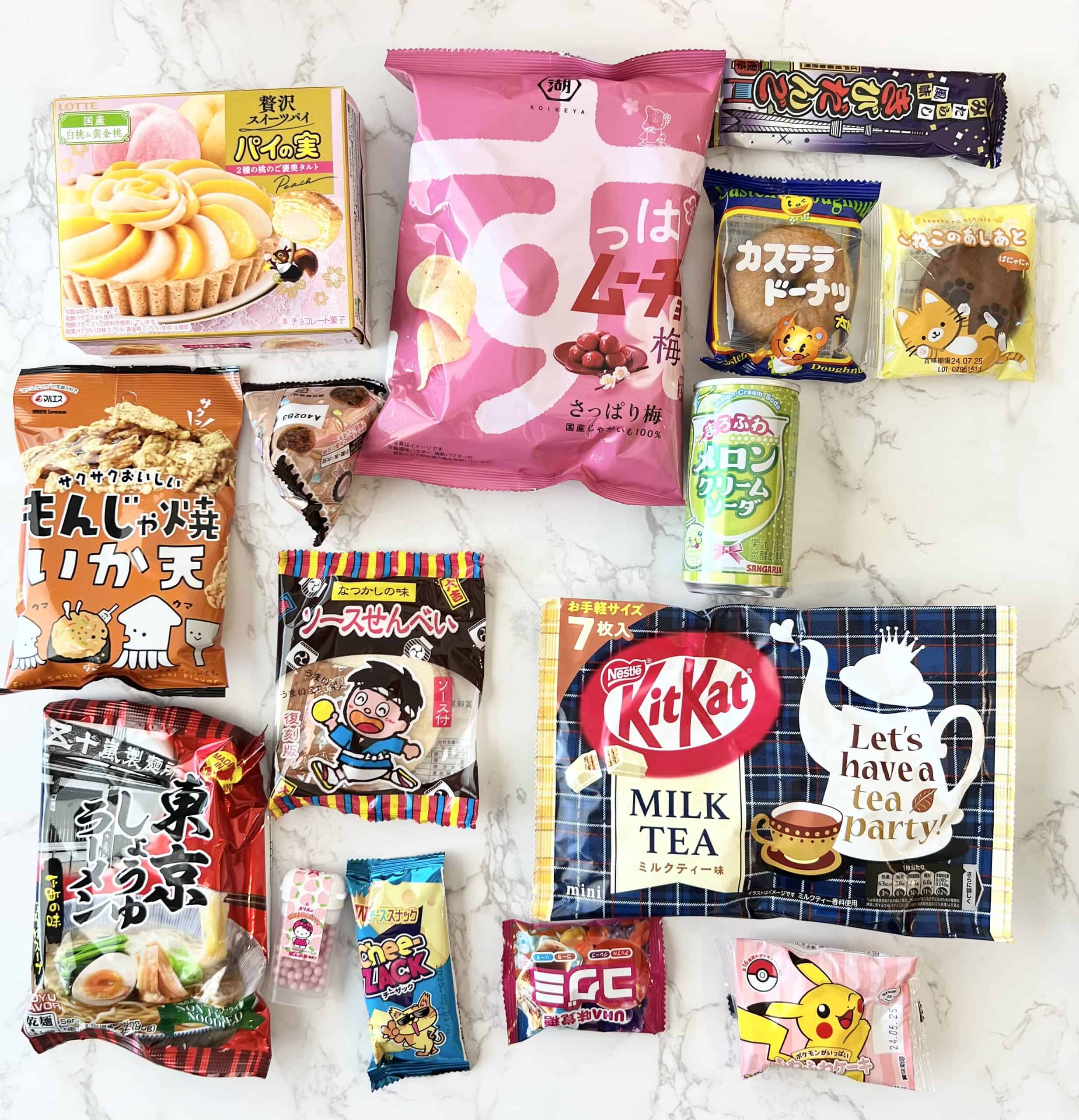 Japanese snack boxes, TokyoTreat and Sakuraco