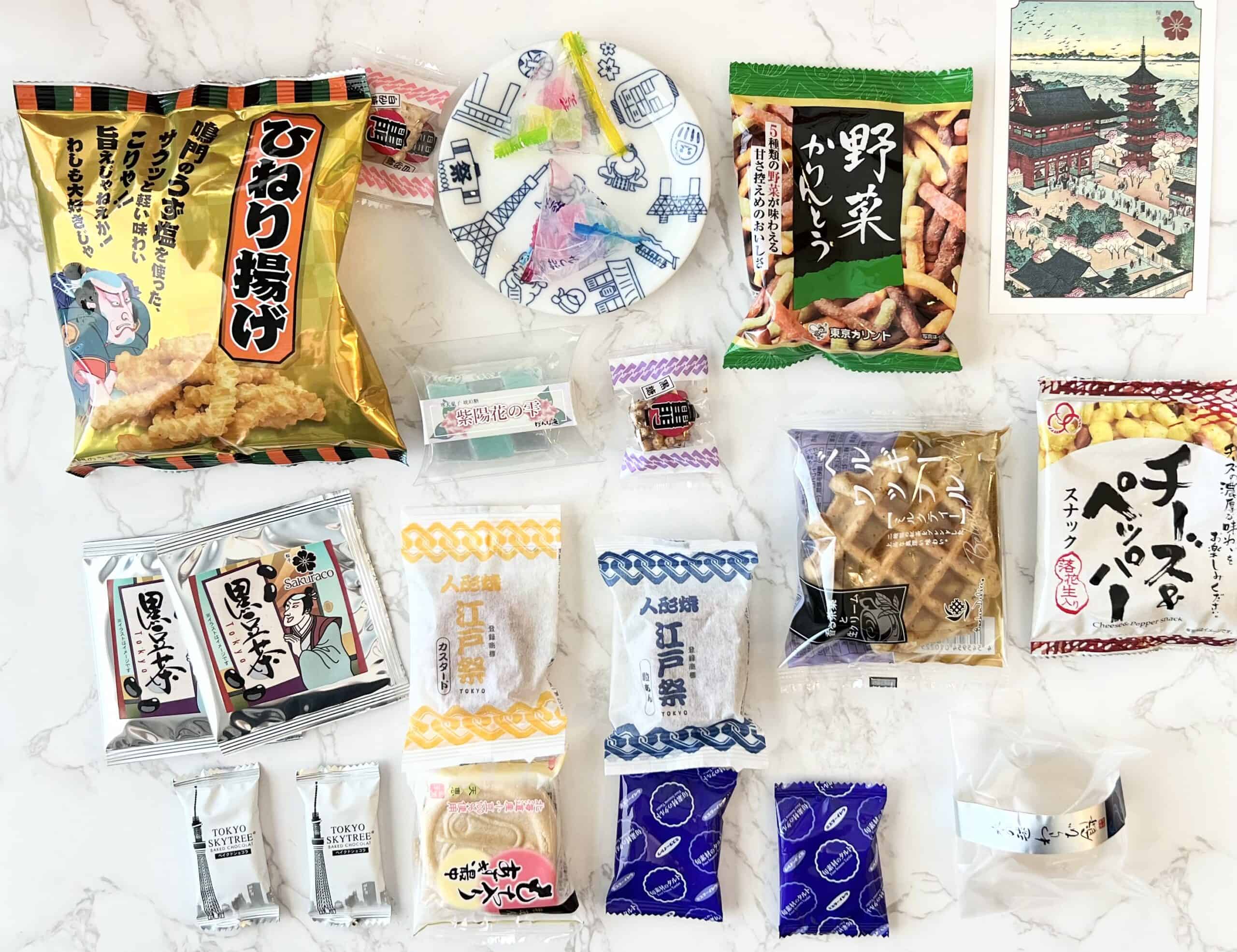 Japanese snack boxes, TokyoTreat and Sakuraco