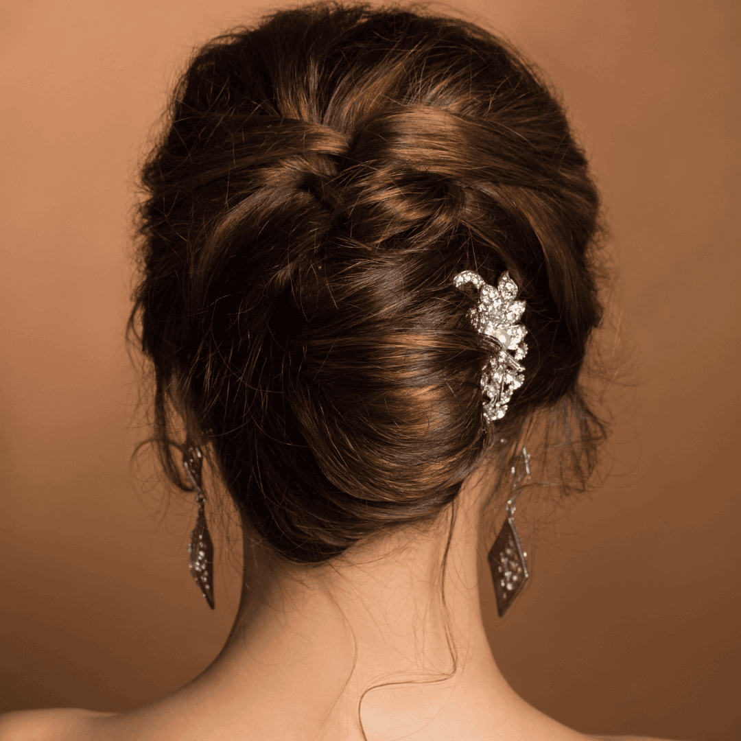 French twist hair