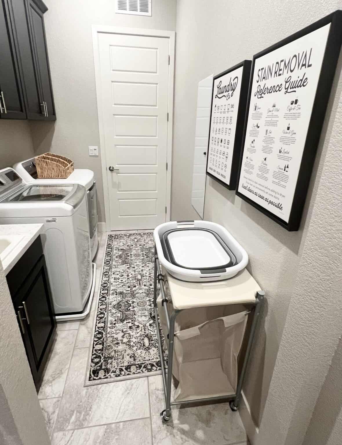 An Easy Laundry Room Refresh with Wayfair - I Spy Fabulous