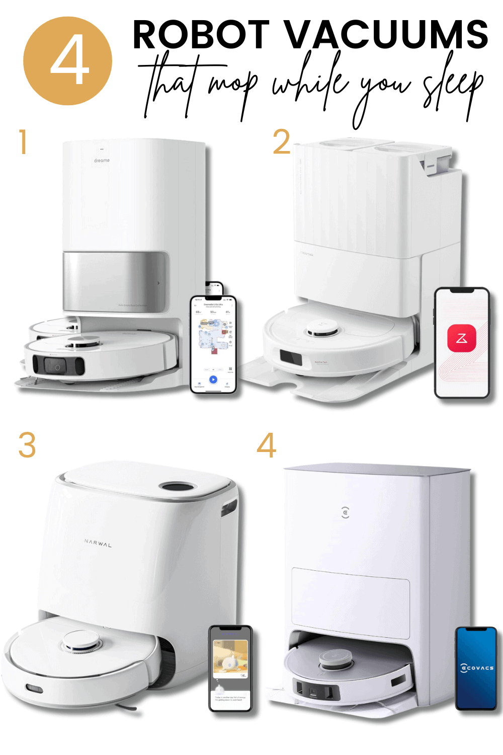 robot vacuum and mop