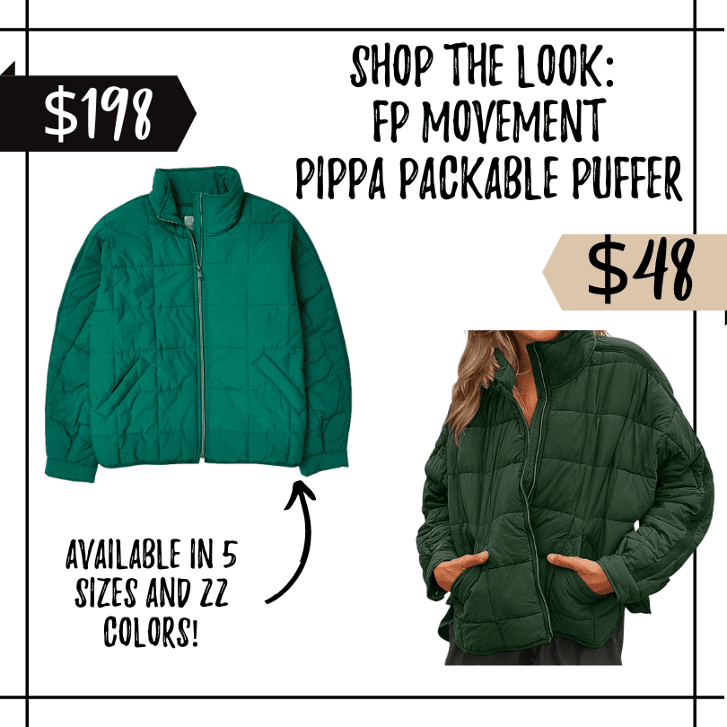 Free People Pippa Packable Puffer Lookalike
