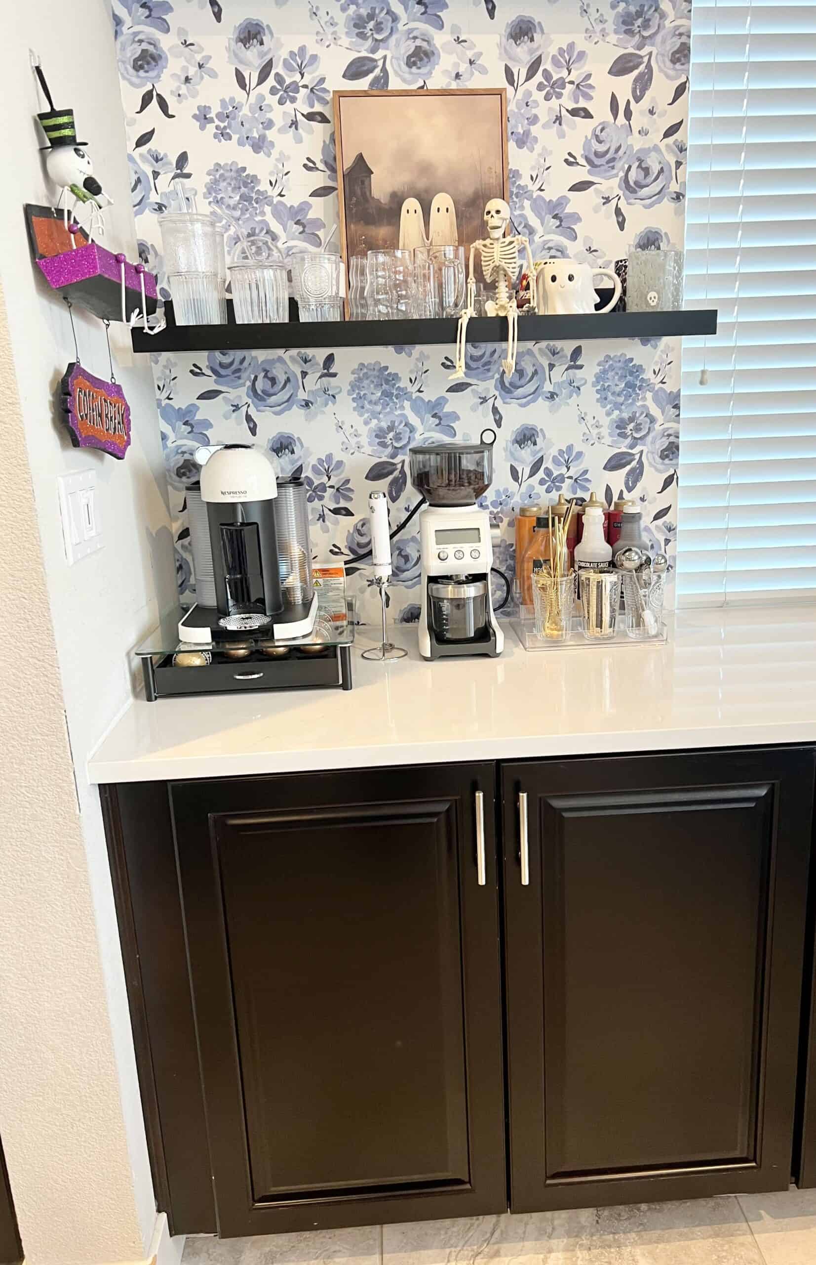 Halloween coffee bar