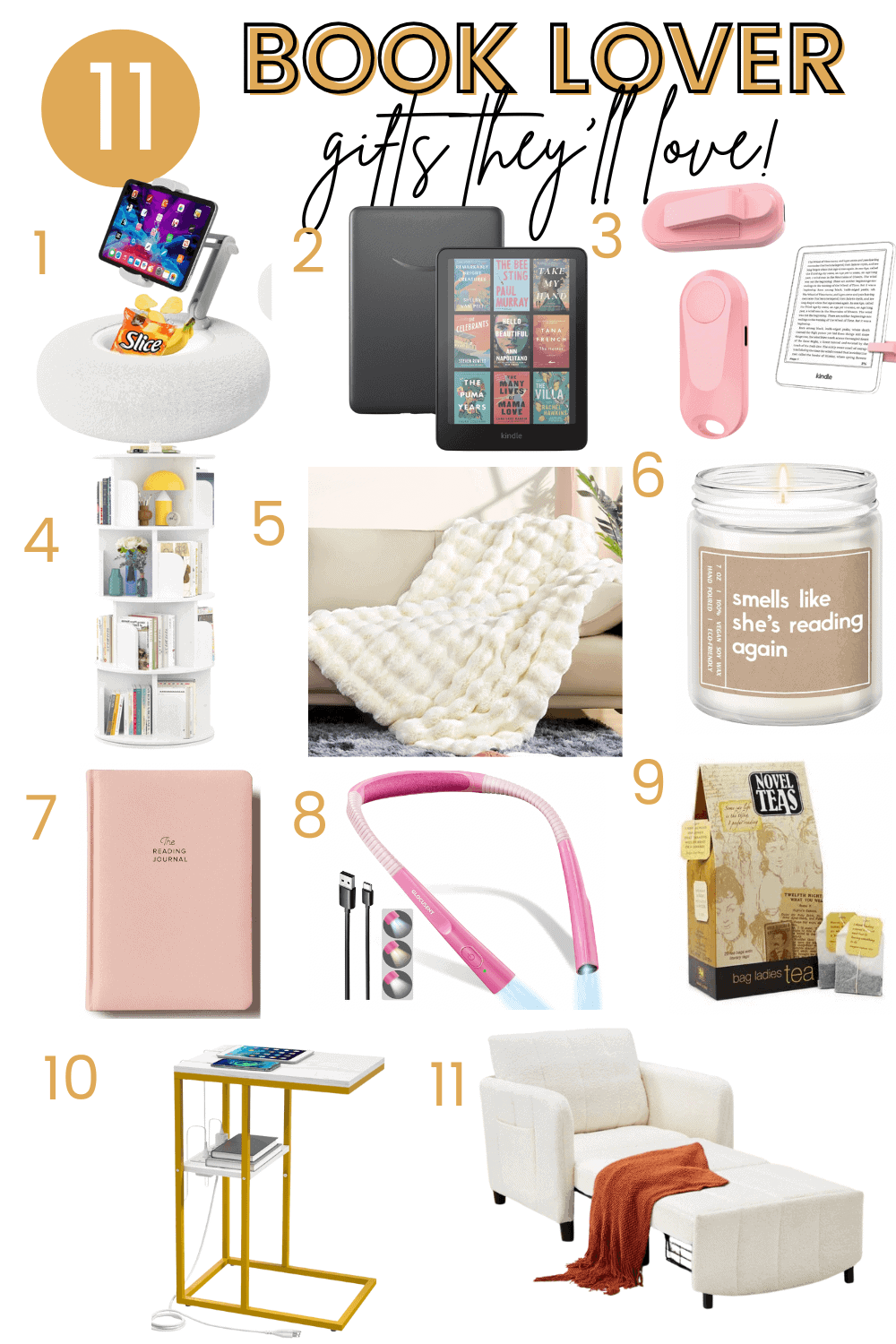 book lover gifts, book nook