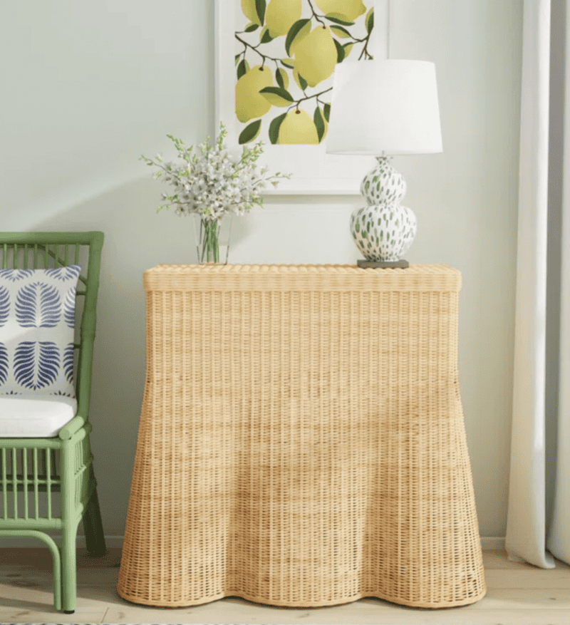 Splurge or Save: Scalloped Console Table - I Spy Fabulous