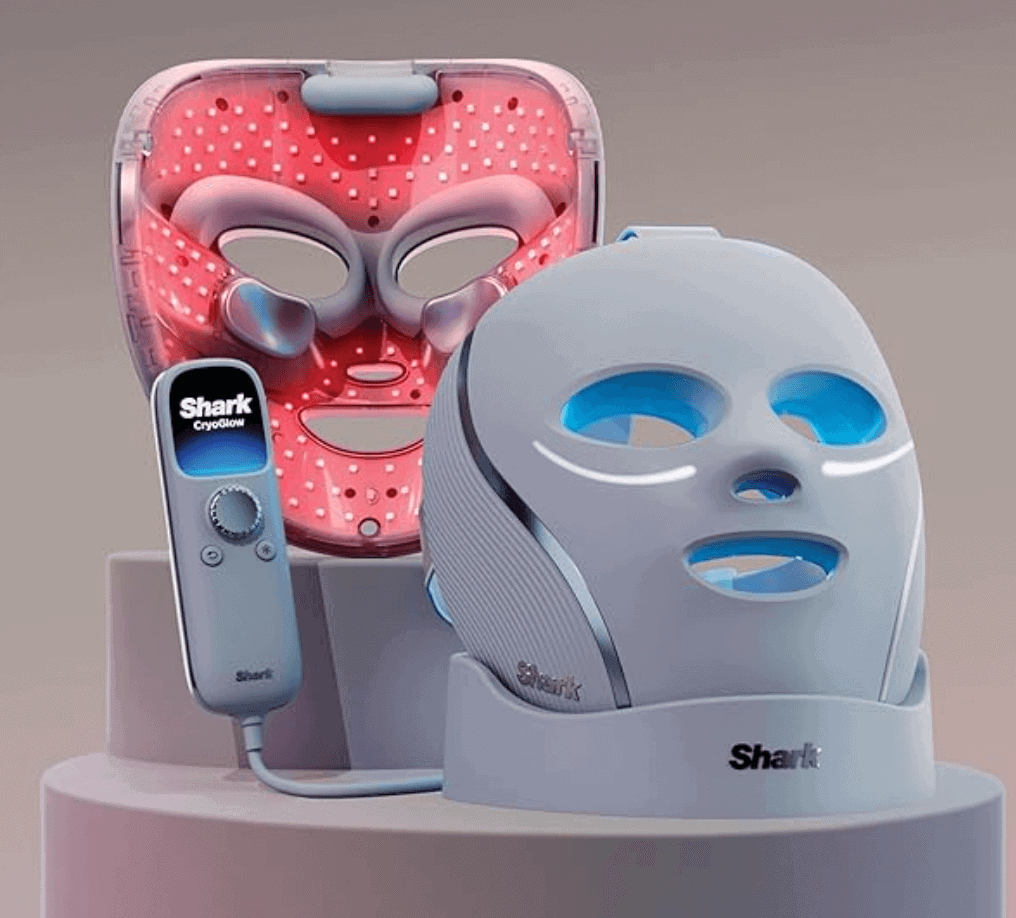 shark red light face mask