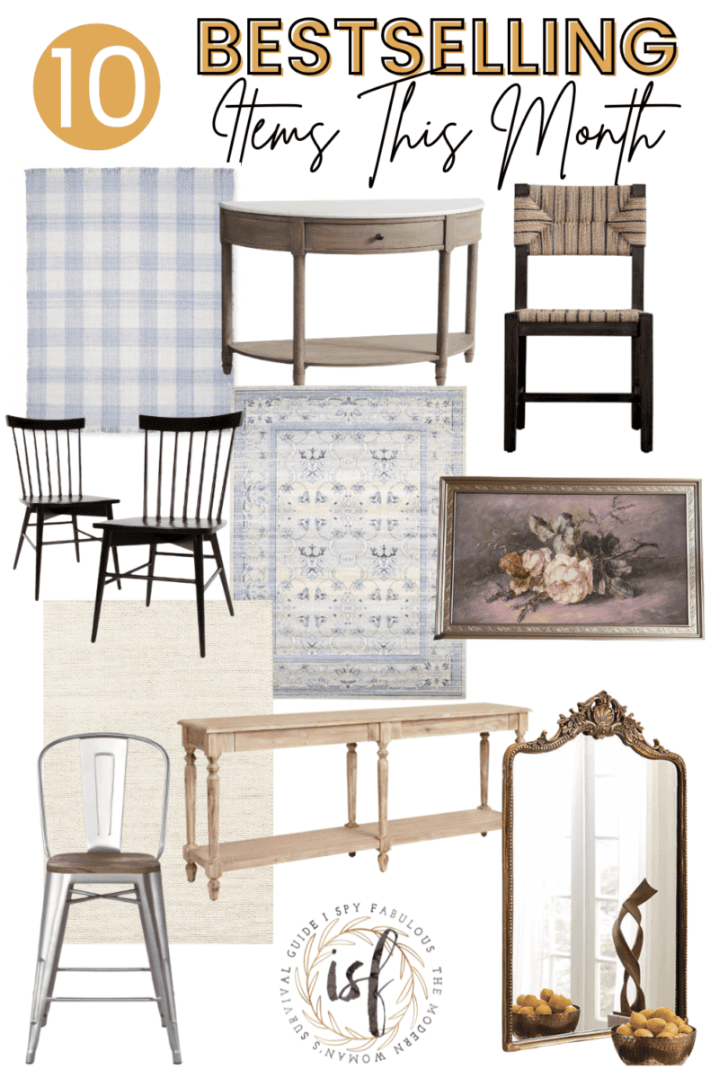 10 March Bestsellers: Rugs, Chairs, & More!