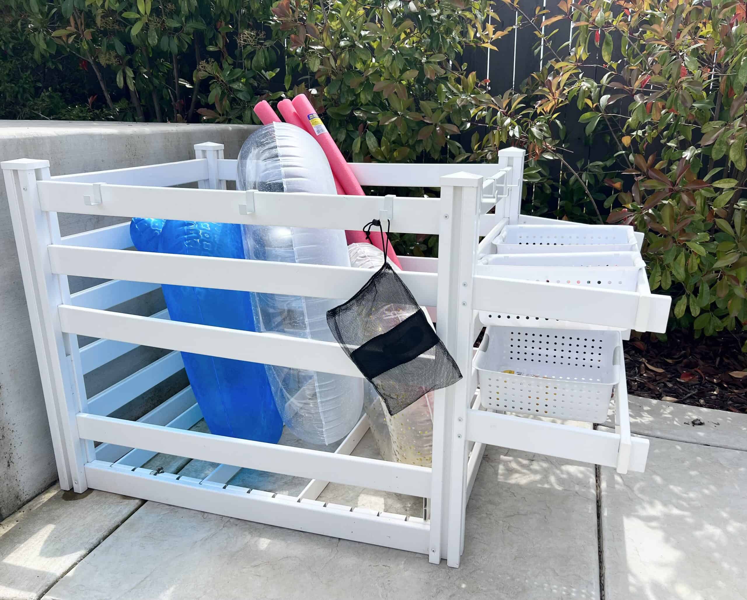 pool float storage
