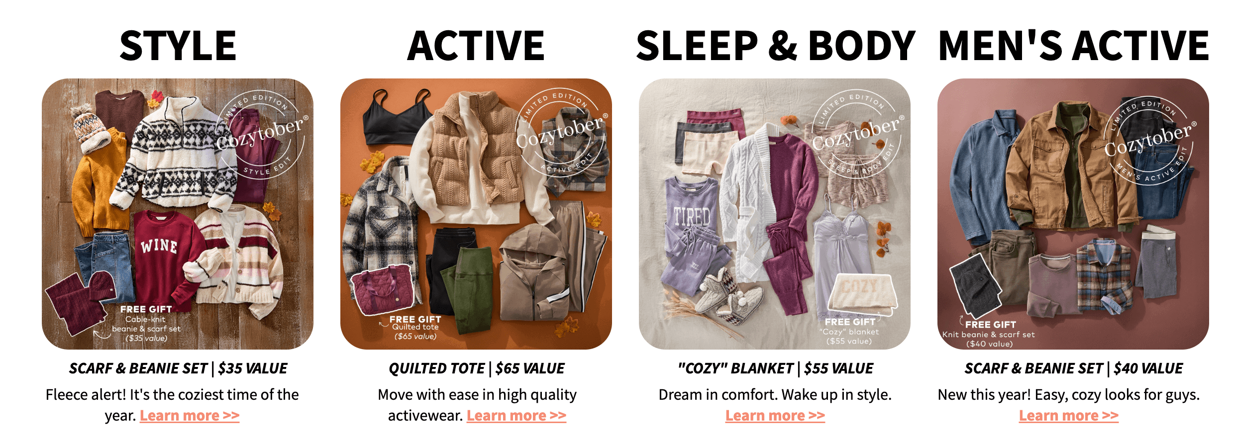 Wantable Cozytober Wantable Cozytober